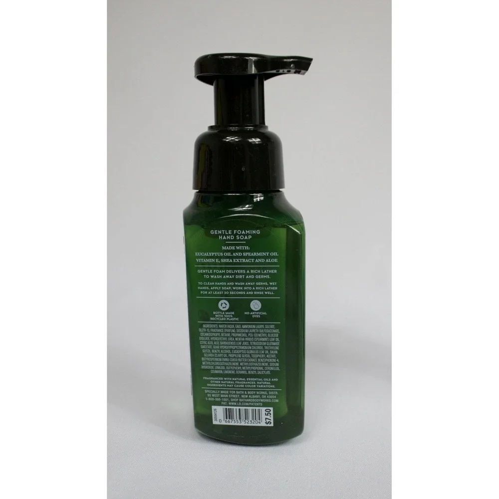 Bath & Body Works Eucalyptus Spearmint Set‎ Body Wash, Body Cream, Soap NEW